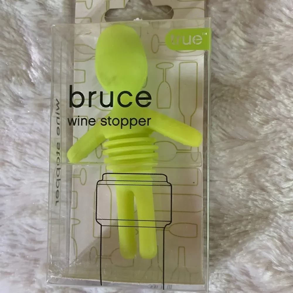 Bruce Silicone Wine Stopper